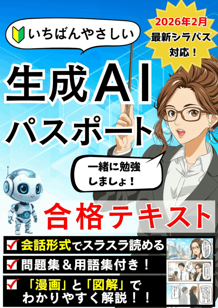 いちばんやさしい生成AIパスポート合格テキスト&問題集